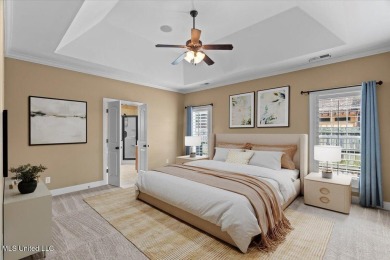 Welcome to this exquisite 3,500 sq ft residence nestled in the on Wedgewood Golfers Club in Mississippi - for sale on GolfHomes.com, golf home, golf lot