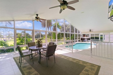 Welcome to this Exceptional EXPANDED LANTANA/BRADFORD MODEL on The Links of Spruce Creek in Florida - for sale on GolfHomes.com, golf home, golf lot