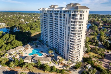 Experience luxury coastal living in this 16th-floor 3BR/3BA on Sandestin Golf and Beach Resort - The Links in Florida - for sale on GolfHomes.com, golf home, golf lot