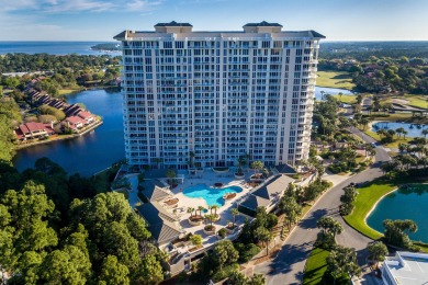 Experience luxury coastal living in this 16th-floor 3BR/3BA on Sandestin Golf and Beach Resort - The Links in Florida - for sale on GolfHomes.com, golf home, golf lot