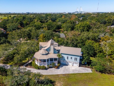 The largest available property in Mount Pleasant's coveted 29464 on Patriots Point Links on Charleston Harbor in South Carolina - for sale on GolfHomes.com, golf home, golf lot