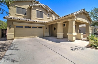 This gorgeous 4 bedroom, 3 bath home with a pool in the growing on The Golf Club At Johnson Ranch in Arizona - for sale on GolfHomes.com, golf home, golf lot