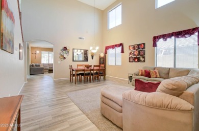 This gorgeous 4 bedroom, 3 bath home with a pool in the growing on The Golf Club At Johnson Ranch in Arizona - for sale on GolfHomes.com, golf home, golf lot