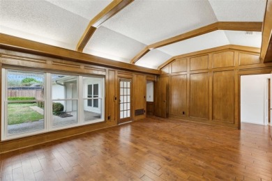 This charming one-story Richardson home offers an unbeatable on Sherrill Park Golf Course in Texas - for sale on GolfHomes.com, golf home, golf lot