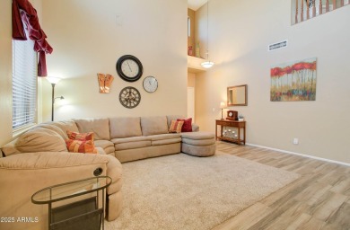 This gorgeous 4 bedroom, 3 bath home with a pool in the growing on The Golf Club At Johnson Ranch in Arizona - for sale on GolfHomes.com, golf home, golf lot