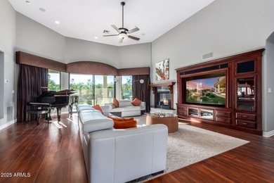 Experience luxury & comfort in this stunning residence backing on Tonto Verde Golf Club in Arizona - for sale on GolfHomes.com, golf home, golf lot