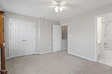 Welcome to this beautifully updated 2 bedroom end-unit home in a on Hedingham Golf and Athletic Club in North Carolina - for sale on GolfHomes.com, golf home, golf lot