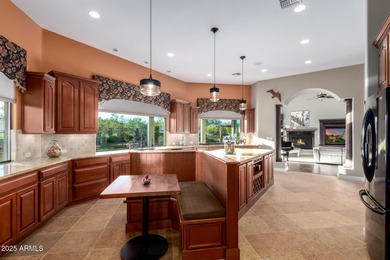 Experience luxury & comfort in this stunning residence backing on Tonto Verde Golf Club in Arizona - for sale on GolfHomes.com, golf home, golf lot