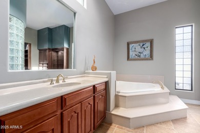 Experience luxury & comfort in this stunning residence backing on Tonto Verde Golf Club in Arizona - for sale on GolfHomes.com, golf home, golf lot