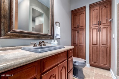 Experience luxury & comfort in this stunning residence backing on Tonto Verde Golf Club in Arizona - for sale on GolfHomes.com, golf home, golf lot