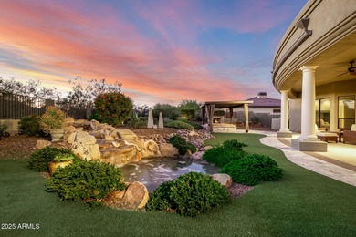 Experience luxury & comfort in this stunning residence backing on Tonto Verde Golf Club in Arizona - for sale on GolfHomes.com, golf home, golf lot
