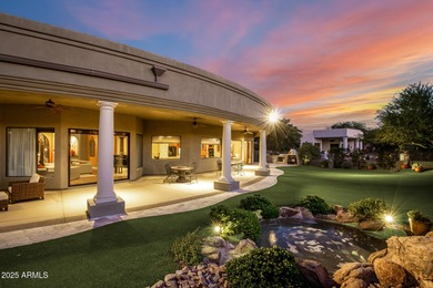 Experience luxury & comfort in this stunning residence backing on Tonto Verde Golf Club in Arizona - for sale on GolfHomes.com, golf home, golf lot