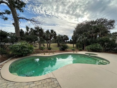 Step into luxury with 3 Seabrook Landing Drive, where on Country Club of Hilton Head in South Carolina - for sale on GolfHomes.com, golf home, golf lot