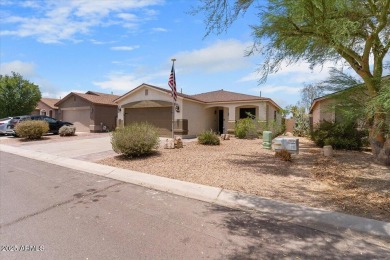 Welcome to this charming 3BR 2BA home located in the highly on The Golf Club At Johnson Ranch in Arizona - for sale on GolfHomes.com, golf home, golf lot