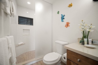 This is a leasehold property. Top-floor, end unit 1-bedroom on Kiahuna Golf Club in Hawaii - for sale on GolfHomes.com, golf home, golf lot