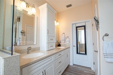 Move in ready and highly popular Santa Rosa floor plan, boasts 2 on Eagle Ridge At Spruce Creek Country Club in Florida - for sale on GolfHomes.com, golf home, golf lot