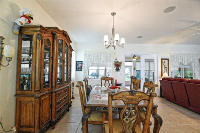 Move in ready and highly popular Santa Rosa floor plan, boasts 2 on Eagle Ridge At Spruce Creek Country Club in Florida - for sale on GolfHomes.com, golf home, golf lot