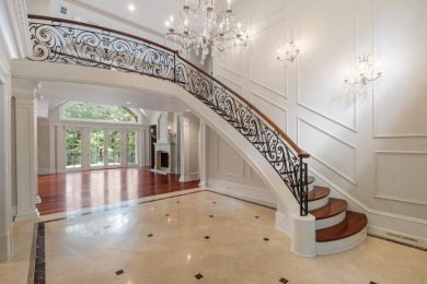 This exquisite European-style home is nestled off a quiet on Horseshoe Bend Country Club in Georgia - for sale on GolfHomes.com, golf home, golf lot