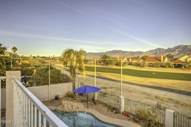 Discover luxurious living in this elegant 5-bedroom+den on El Conquistador Country Club - Conquistador in Arizona - for sale on GolfHomes.com, golf home, golf lot