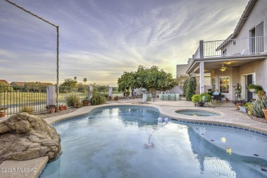 Discover luxurious living in this elegant 5-bedroom+den on El Conquistador Country Club - Conquistador in Arizona - for sale on GolfHomes.com, golf home, golf lot