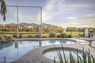 Discover luxurious living in this elegant 5-bedroom+den on El Conquistador Country Club - Conquistador in Arizona - for sale on GolfHomes.com, golf home, golf lot