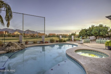 Discover luxurious living in this elegant 5-bedroom+den on El Conquistador Country Club - Conquistador in Arizona - for sale on GolfHomes.com, golf home, golf lot