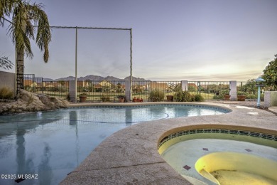 Discover luxurious living in this elegant 5-bedroom+den on El Conquistador Country Club - Conquistador in Arizona - for sale on GolfHomes.com, golf home, golf lot