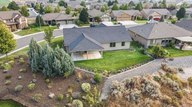 MLS# 287348 This finely crafted stone and stucco rambler sits on Horn Rapids Golf Club in Washington - for sale on GolfHomes.com, golf home, golf lot