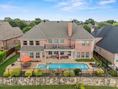 Discover this breathtaking two-story Traditional pool home on The Golf Club At Twin Creeks in Texas - for sale on GolfHomes.com, golf home, golf lot