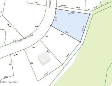 LARGE well over a half acre lot located on the 4th tee of the on Bald Head Island Club in North Carolina - for sale on GolfHomes.com, golf home, golf lot