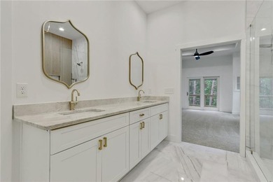 This stunning new construction blends luxury, functionality, and on The Highlands Course at Lake Arrowhead in Georgia - for sale on GolfHomes.com, golf home, golf lot