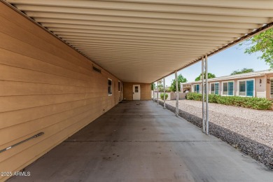 This spacious home features a SPLIT floorplan w/ 3 BEDROOMS & 2 on Sun Lakes Country Club in Arizona - for sale on GolfHomes.com, golf home, golf lot