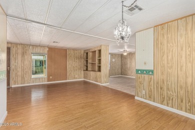 This spacious home features a SPLIT floorplan w/ 3 BEDROOMS & 2 on Sun Lakes Country Club in Arizona - for sale on GolfHomes.com, golf home, golf lot