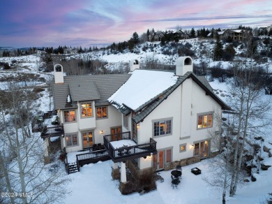 This stunning residence offers a grand sense of entry with its on Club At Cordillera Short Course in Colorado - for sale on GolfHomes.com, golf home, golf lot