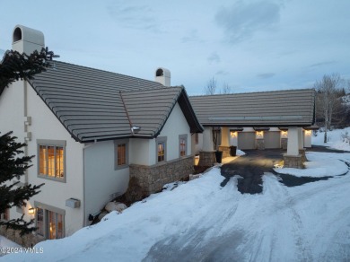 This stunning residence offers a grand sense of entry with its on Club At Cordillera Short Course in Colorado - for sale on GolfHomes.com, golf home, golf lot