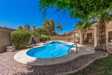 Welcome home! Discover this single-level, split-plan gem in the on Ocotillo Golf Resort  in Arizona - for sale on GolfHomes.com, golf home, golf lot