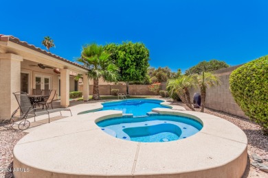 Welcome home! Discover this single-level, split-plan gem in the on Ocotillo Golf Resort  in Arizona - for sale on GolfHomes.com, golf home, golf lot