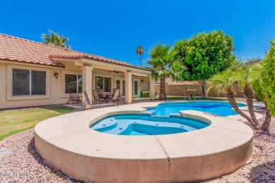 Welcome home! Discover this single-level, split-plan gem in the on Ocotillo Golf Resort  in Arizona - for sale on GolfHomes.com, golf home, golf lot