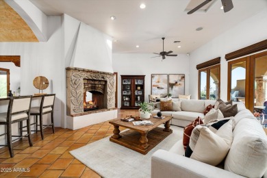 Golf Membership Available! Charming European estate perched high on Desert Mountain Golf Club - Renegade Course in Arizona - for sale on GolfHomes.com, golf home, golf lot
