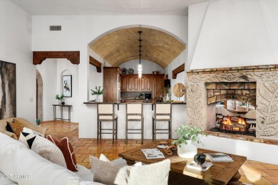 Golf Membership Available! Charming European estate perched high on Desert Mountain Golf Club - Renegade Course in Arizona - for sale on GolfHomes.com, golf home, golf lot