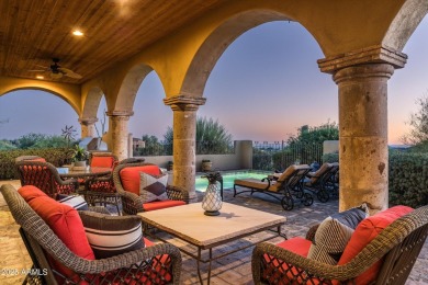 Golf Membership Available! Charming European estate perched high on Desert Mountain Golf Club - Renegade Course in Arizona - for sale on GolfHomes.com, golf home, golf lot