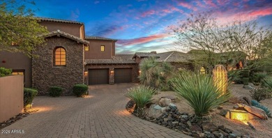 Stunning coastal California Style Retreat in Desert Mountain on Desert Mountain Golf Club - Renegade Course in Arizona - for sale on GolfHomes.com, golf home, golf lot