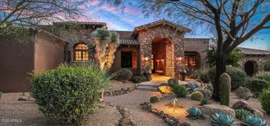 Stunning coastal California Style Retreat in Desert Mountain on Desert Mountain Golf Club - Renegade Course in Arizona - for sale on GolfHomes.com, golf home, golf lot