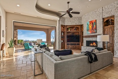 Stunning coastal California Style Retreat in Desert Mountain on Desert Mountain Golf Club - Renegade Course in Arizona - for sale on GolfHomes.com, golf home, golf lot
