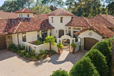 This exquisite custom-built, sprawling, single  story home is on Sandestin Golf and Beach Resort - Raven in Florida - for sale on GolfHomes.com, golf home, golf lot