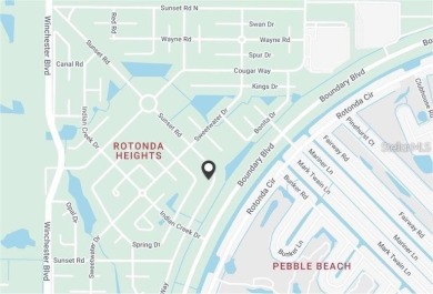 Oversized New Home Site - Located in the desirable Rotonda on Rotonda Golf and Country Club The Palms Course in Florida - for sale on GolfHomes.com, golf home, golf lot