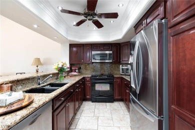 Welcome home to this beautifully upgraded 3-bedroom condo in the on Canyon Gate Country Club in Nevada - for sale on GolfHomes.com, golf home, golf lot