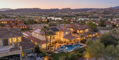 Experience resort-style living in this semi-custom 5 bedroom, 5 on South Shore At Lake Las Vegas in Nevada - for sale on GolfHomes.com, golf home, golf lot