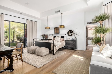 Welcome to tranquility. Step into your stunning custom home in on Troon Country Club in Arizona - for sale on GolfHomes.com, golf home, golf lot