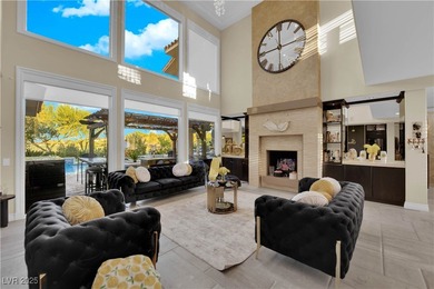 Experience resort-style living in this semi-custom 5 bedroom, 5 on South Shore At Lake Las Vegas in Nevada - for sale on GolfHomes.com, golf home, golf lot